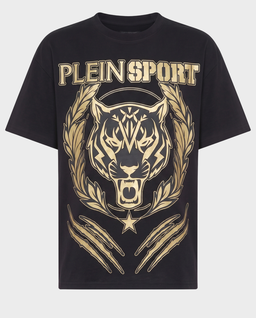 Biały t-shirt Tiger Crest - Image #0