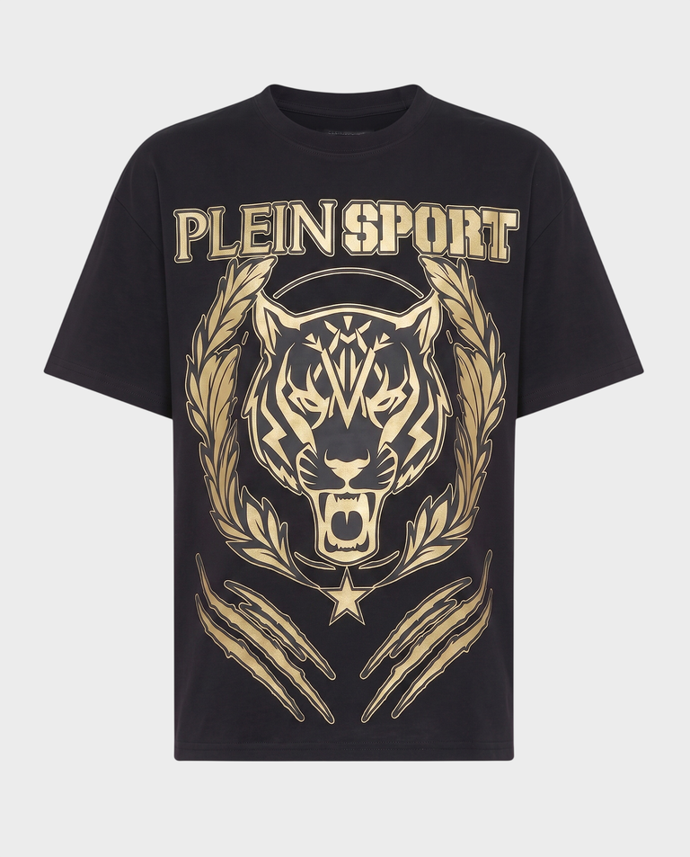 Biały t-shirt Tiger Crest