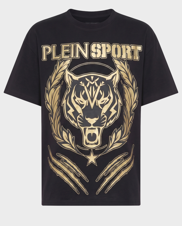 Biały t-shirt Tiger Crest