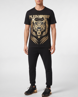 Biały t-shirt Tiger Crest - Image #3
