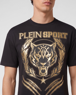 Biały t-shirt Tiger Crest - Image #4