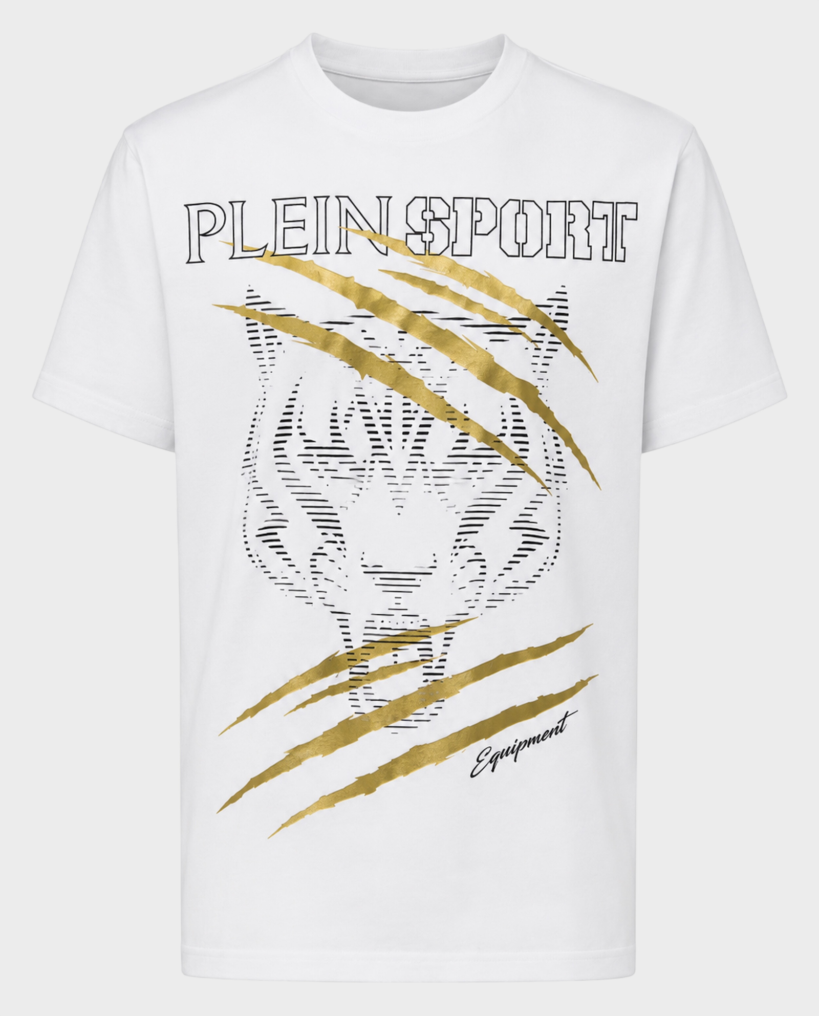 Biały t-shirt Tiger Golden Scratch - Image #0