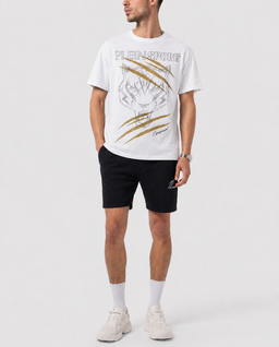 Biały t-shirt Tiger Golden Scratch - Image #3