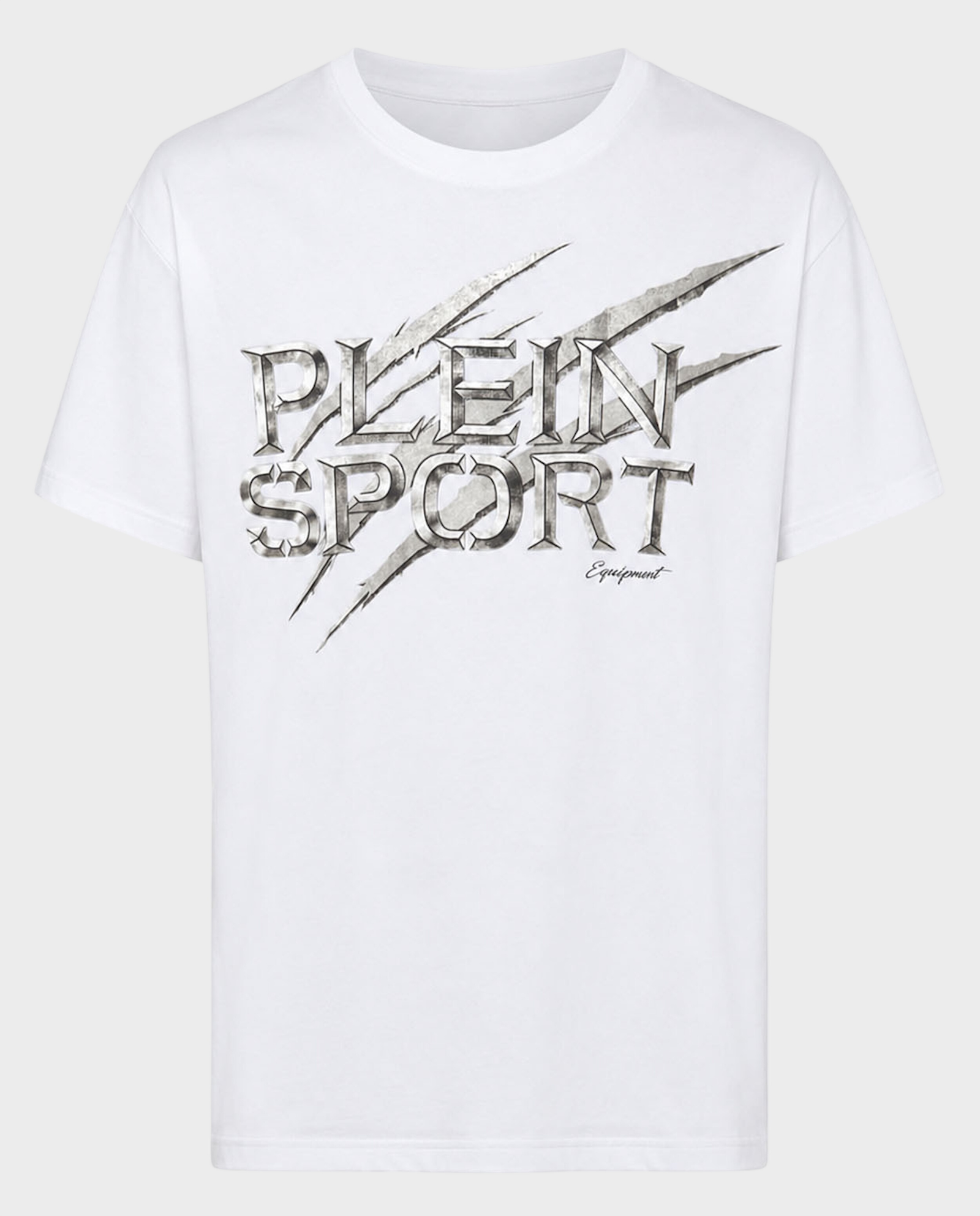 Biały t-shirt z logo Stone - Image #0