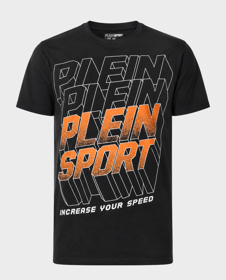 Biały t-shirt PS Fluo