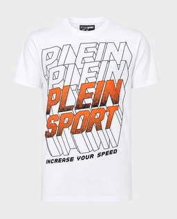 Biały t-shirt PS Fluo - Image #0