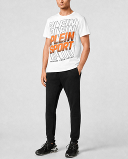 Biały t-shirt PS Fluo - Image #3