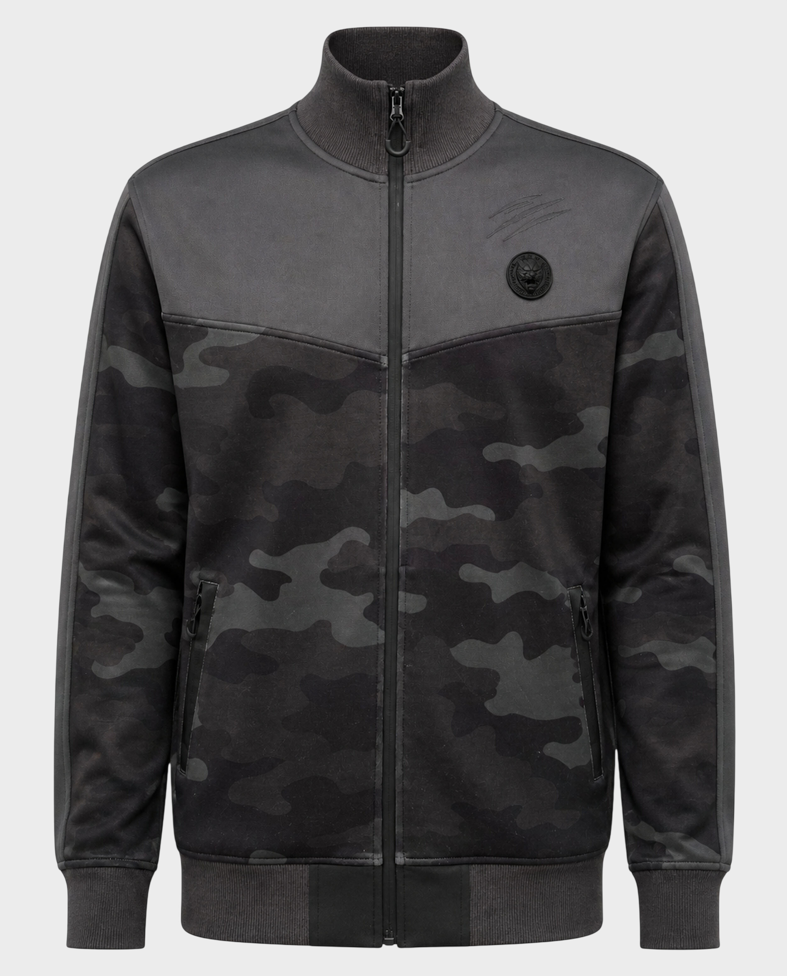 Rozpinana bluza z motywem moro - Image #0