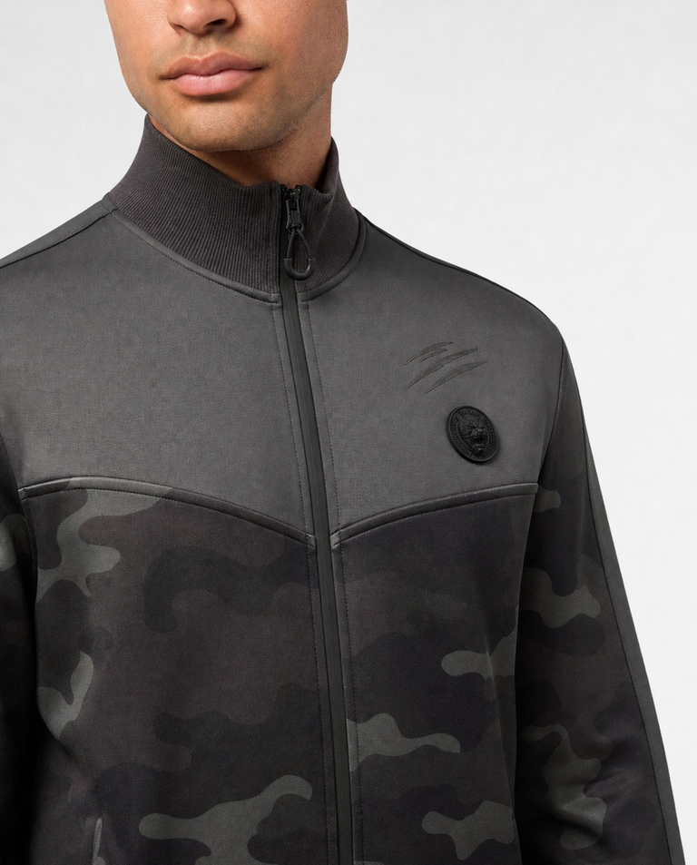 Rozpinana bluza z motywem moro - Image #4