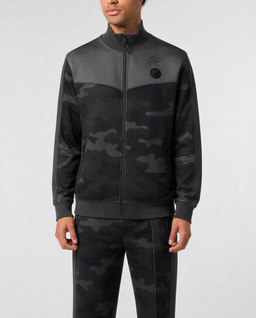 Rozpinana bluza z motywem moro - Image #1