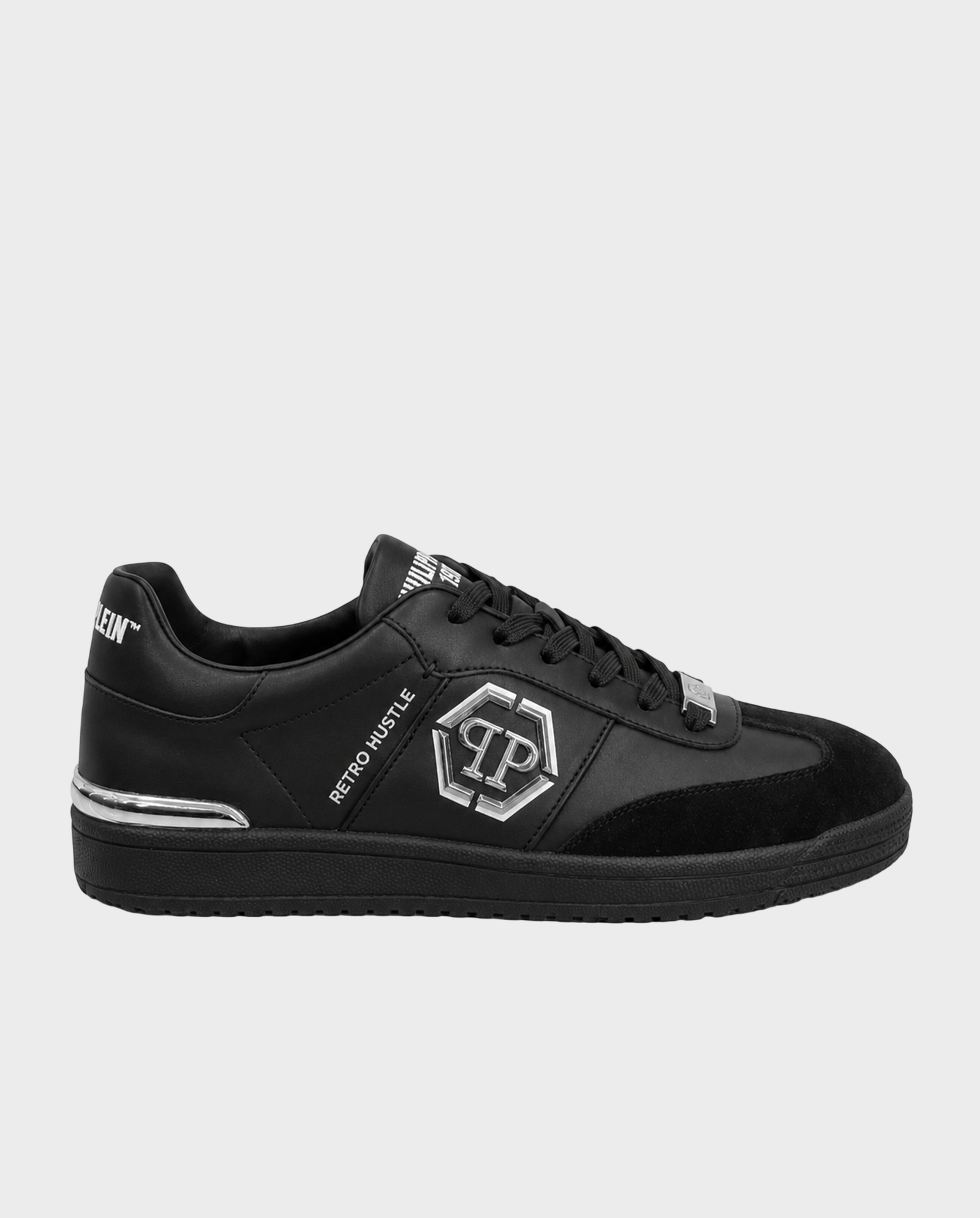 Czarne sneakersy Retro Hustle Bicolor - Image #0