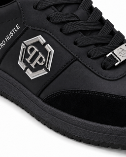 Czarne sneakersy Retro Hustle Bicolor - Image #5