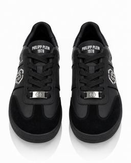 Czarne sneakersy Retro Hustle Bicolor - Image #3
