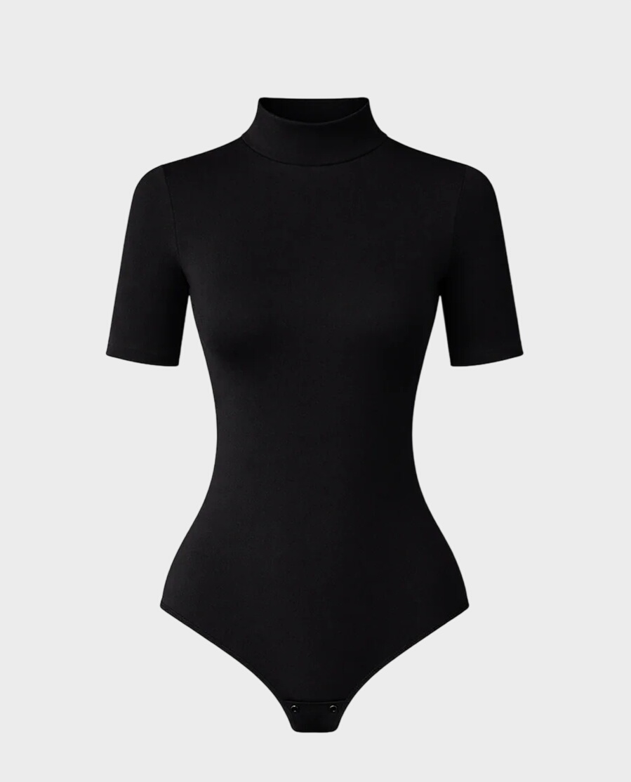 Czarne body z golfem Milo - Image #0