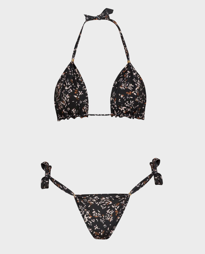 Czarne bikini z printem Dilemma - Image #0