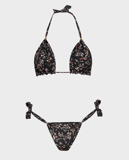 Czarne bikini z printem Dilemma - Image #0