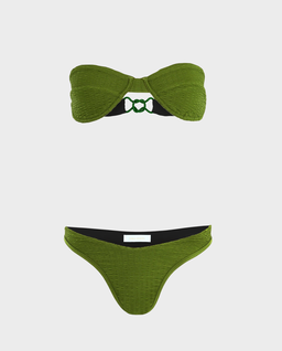 Zielony dwuczęściowy strój kąpielowy Verde - Image #4
