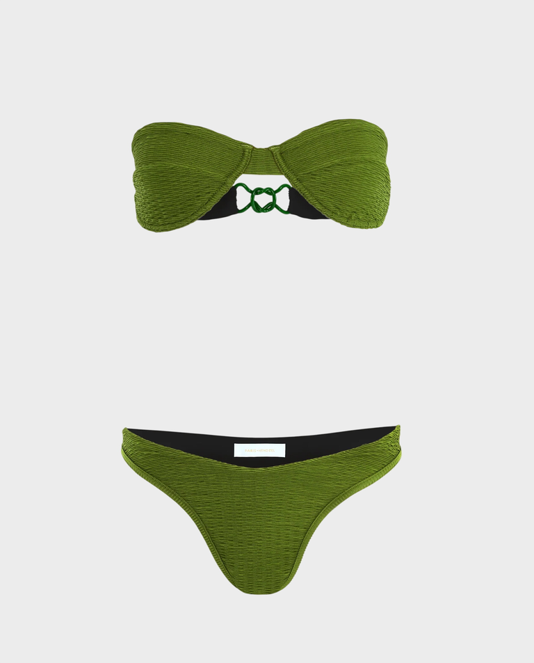 Zielony dwuczęściowy strój kąpielowy Verde - Image #4