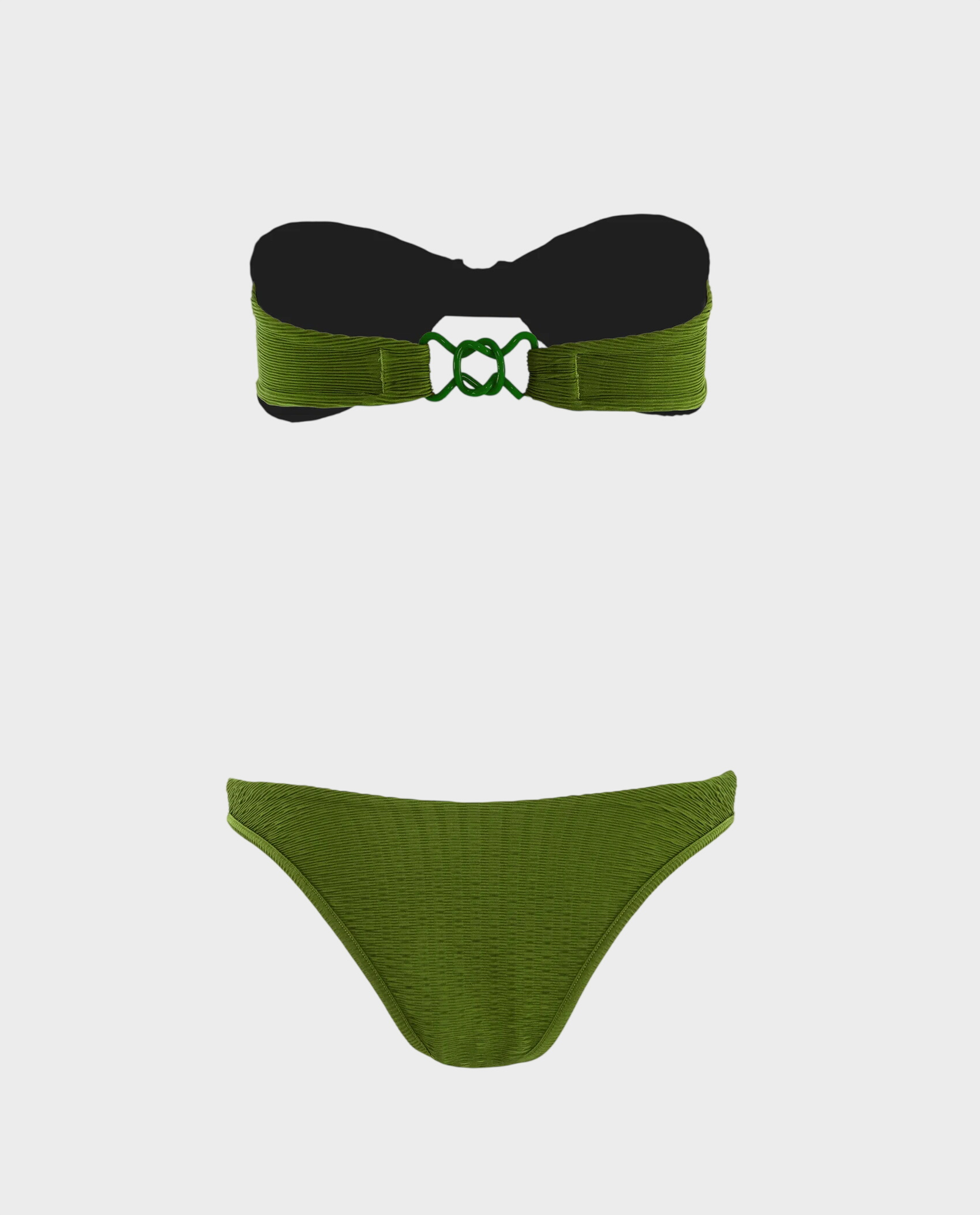 Zielony dwuczęściowy strój kąpielowy Verde - Image #5