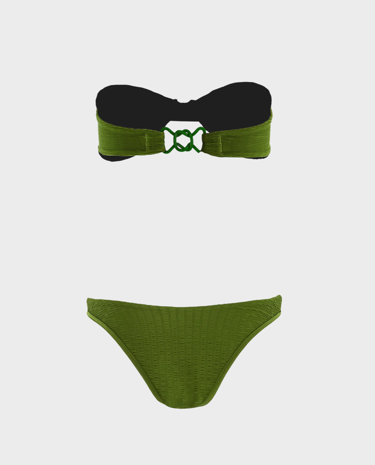 Zielony dwuczęściowy strój kąpielowy Verde - Image #5
