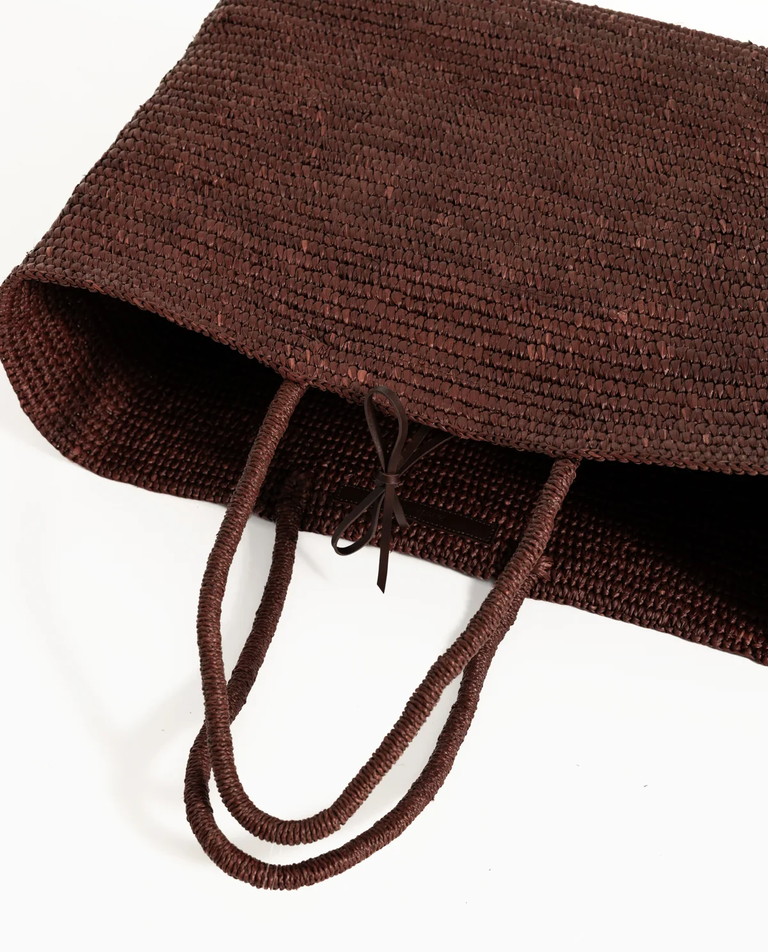 Ciemnobrązowa torba Riva Tote Bag No.03 - Image #3