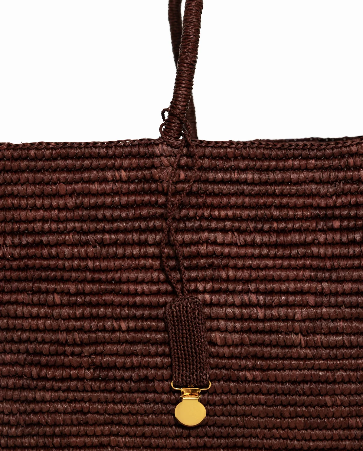 Ciemnobrązowa torba Riva Tote Bag No.03 - Image #4