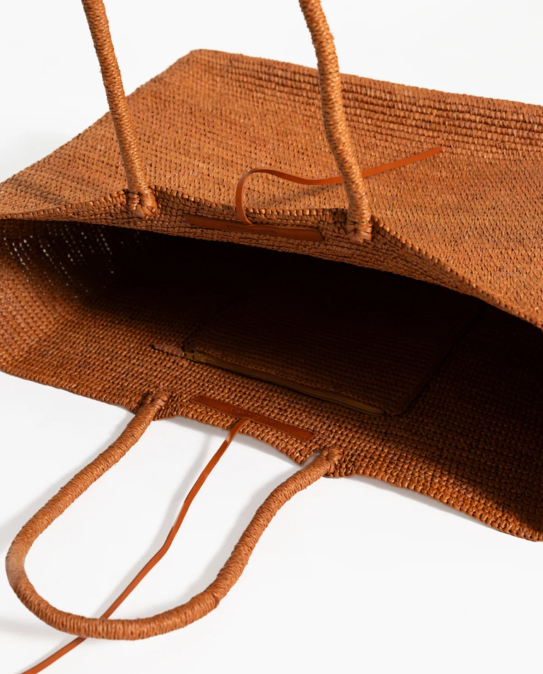 Brązowa torba Riva Tote Bag No.01 - Image #3