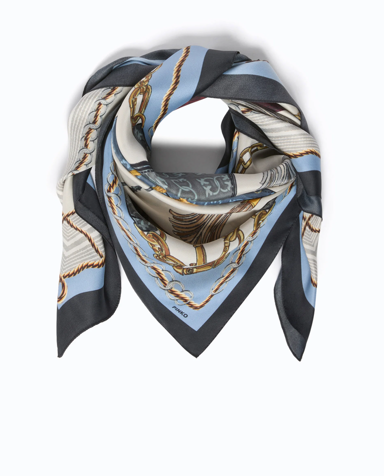 Kolorowa apaszka z printem Limbo Foulard - Image #2