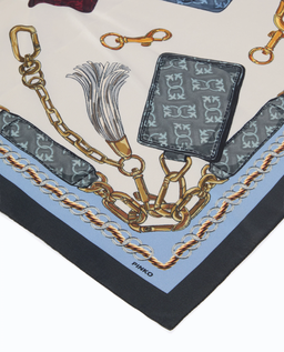 Kolorowa apaszka z printem Limbo Foulard - Image #3