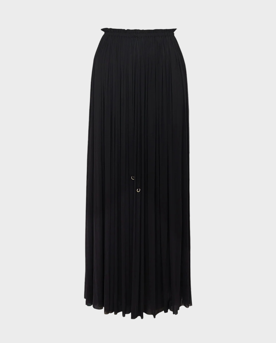 Czarna spódnica maxi z jedwabiu - Image #0
