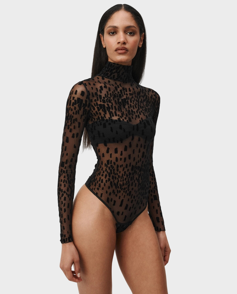 Czarne body Bounty Wild Cat