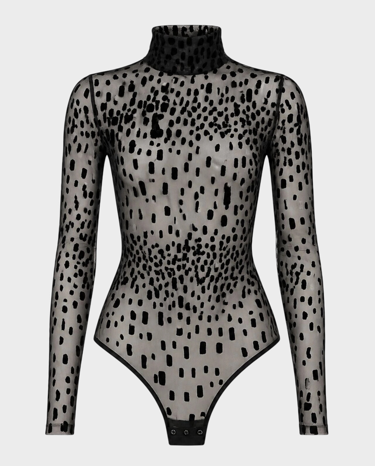 Czarne body Bounty Wild Cat