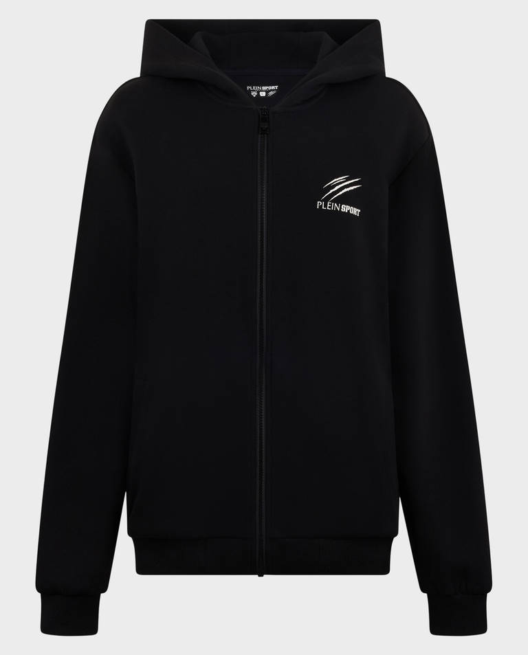 Czarna bluza Pique Zip Icon