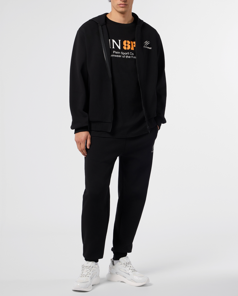 Czarna bluza Pique Zip Icon - Image #3