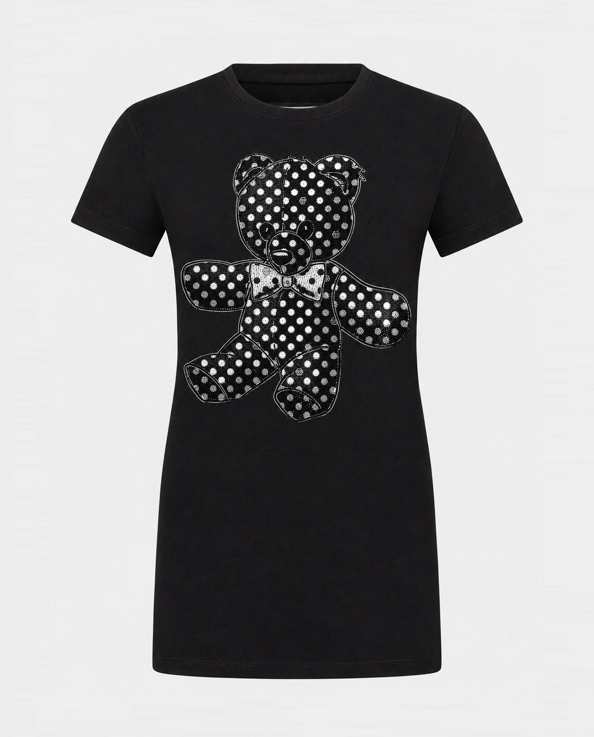 Czarny t-shirt Stass Teddy Pure Fit - Image #0