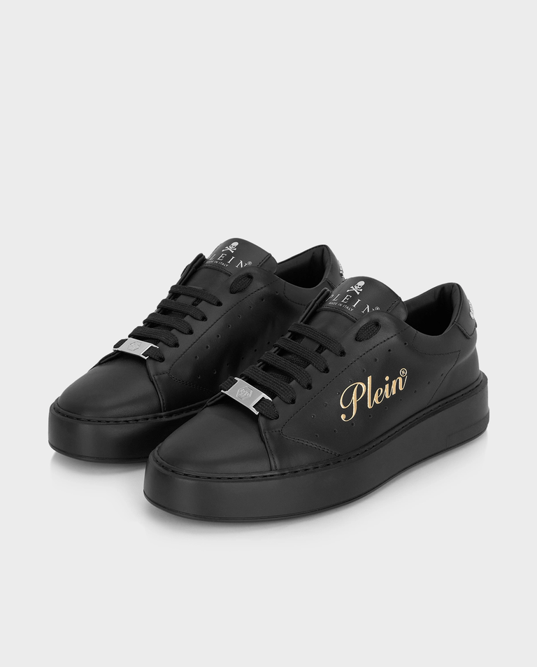 Czarne sneakersy Low-Top Signature