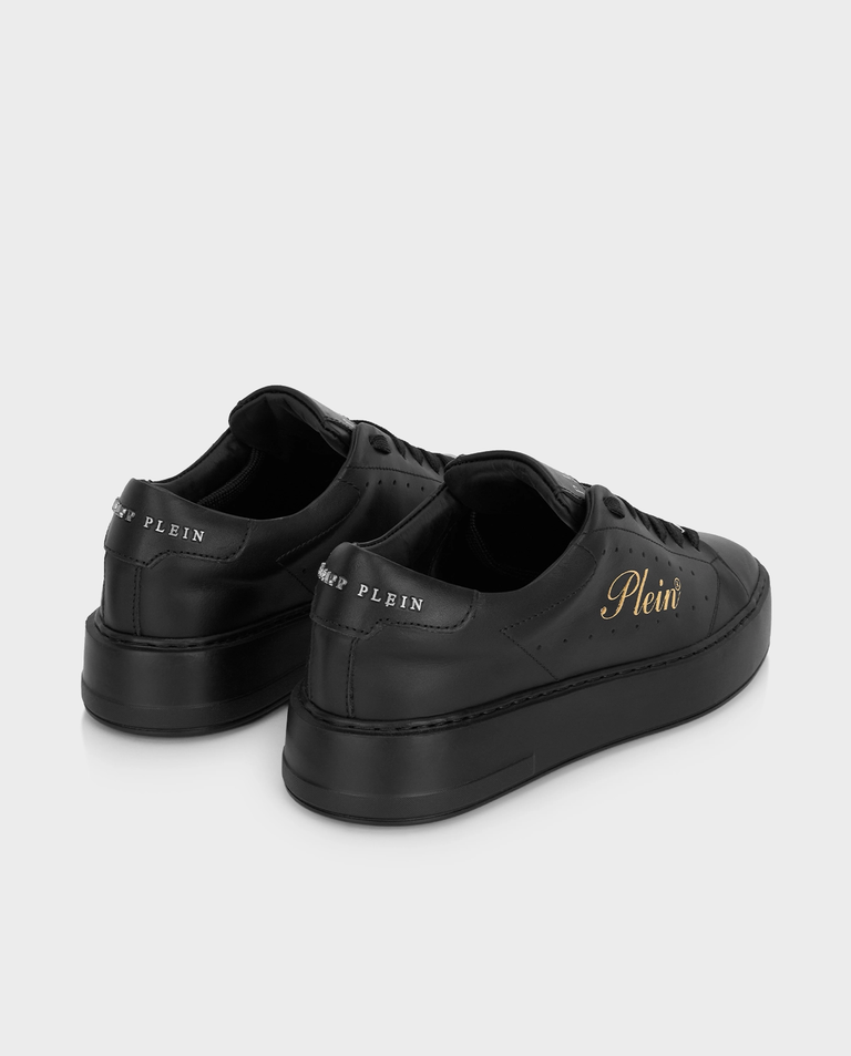 Czarne sneakersy Low-Top Signature - Image #2