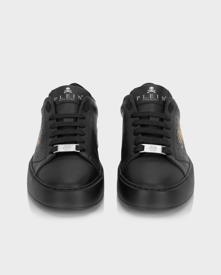 Czarne sneakersy Low-Top Signature - Image #4