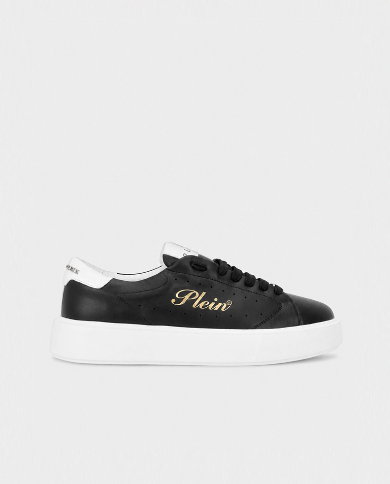 Biało-czarne sneakersy Low-Top Signature