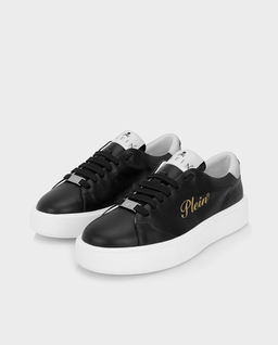 Biało-czarne sneakersy Low-Top Signature - Image #1