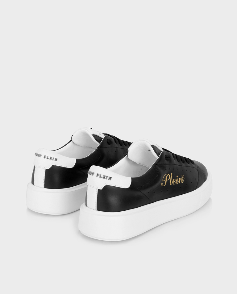 Biało-czarne sneakersy Low-Top Signature - Image #2