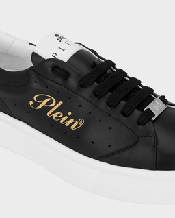 Biało-czarne sneakersy Low-Top Signature - Image #5