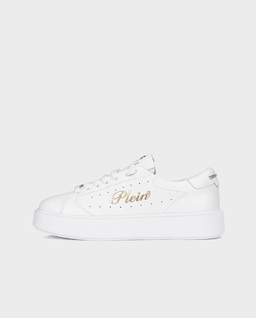 Białe sneakersy Low-Top Signature - Image #3