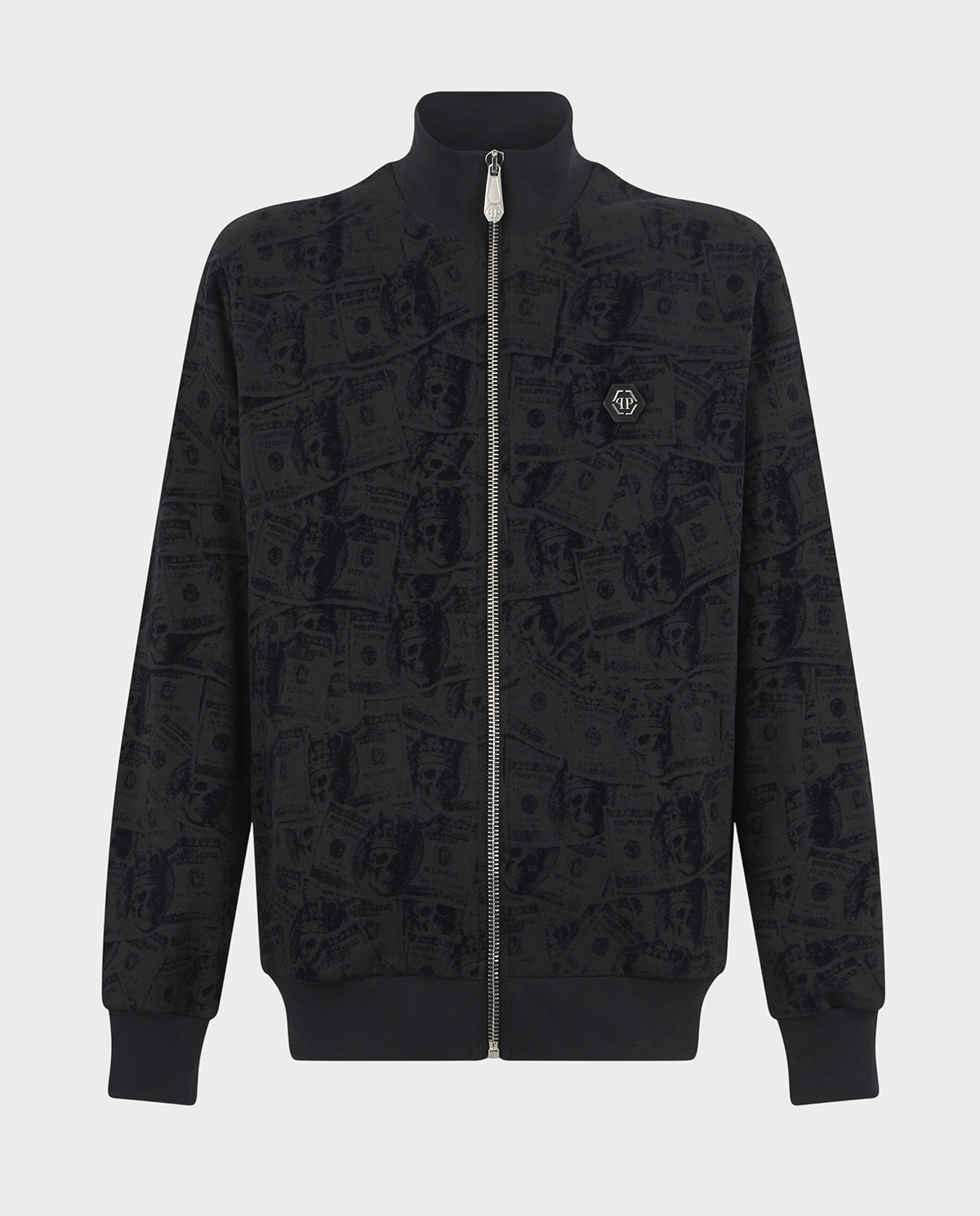 Czarna bluza All Over Dollar - Image #0