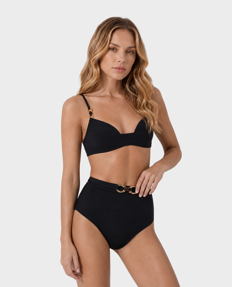 Czarne bikini Mahon
