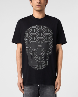 Czarny t-shirt Skull Monogram - Image #2