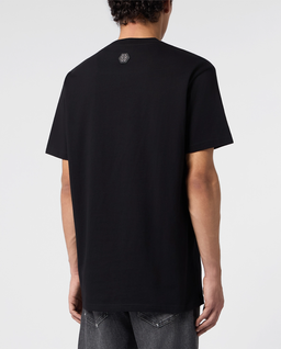 Czarny t-shirt Skull Monogram - Image #3