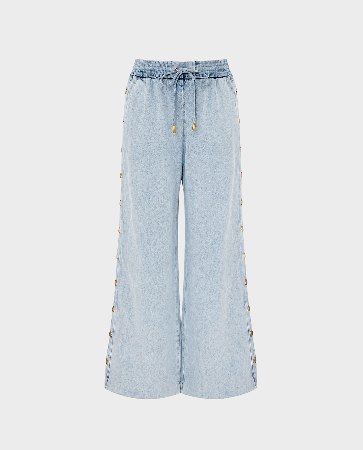 Jasnoniebieskie jeansy Rebellion Snap - Image #0