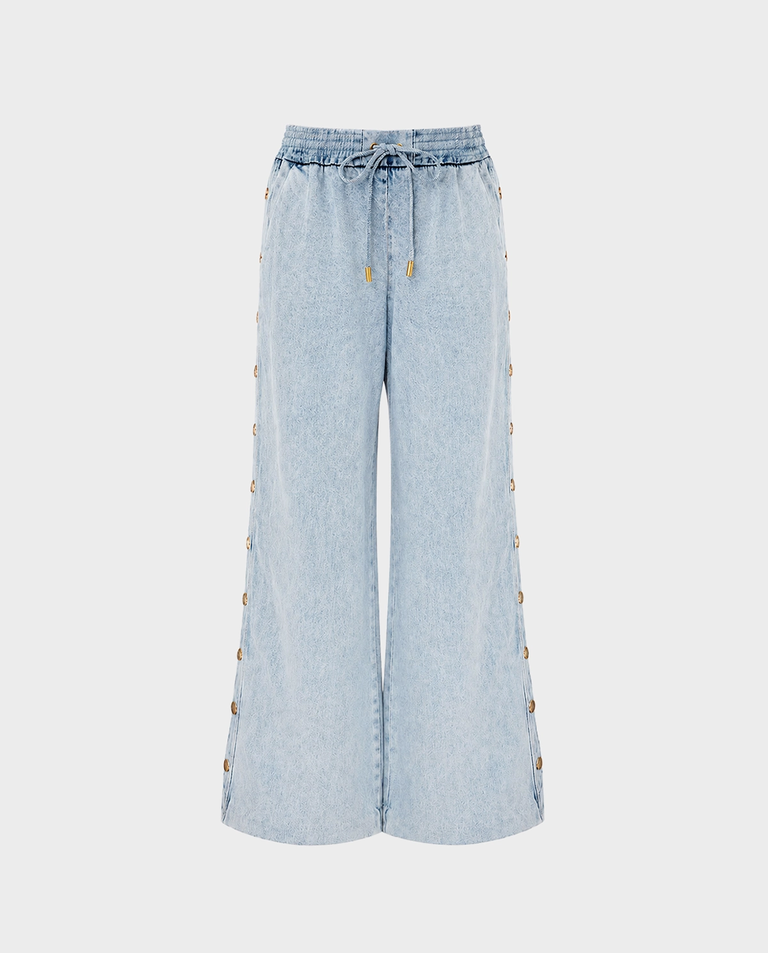 Jasnoniebieskie jeansy Rebellion Snap