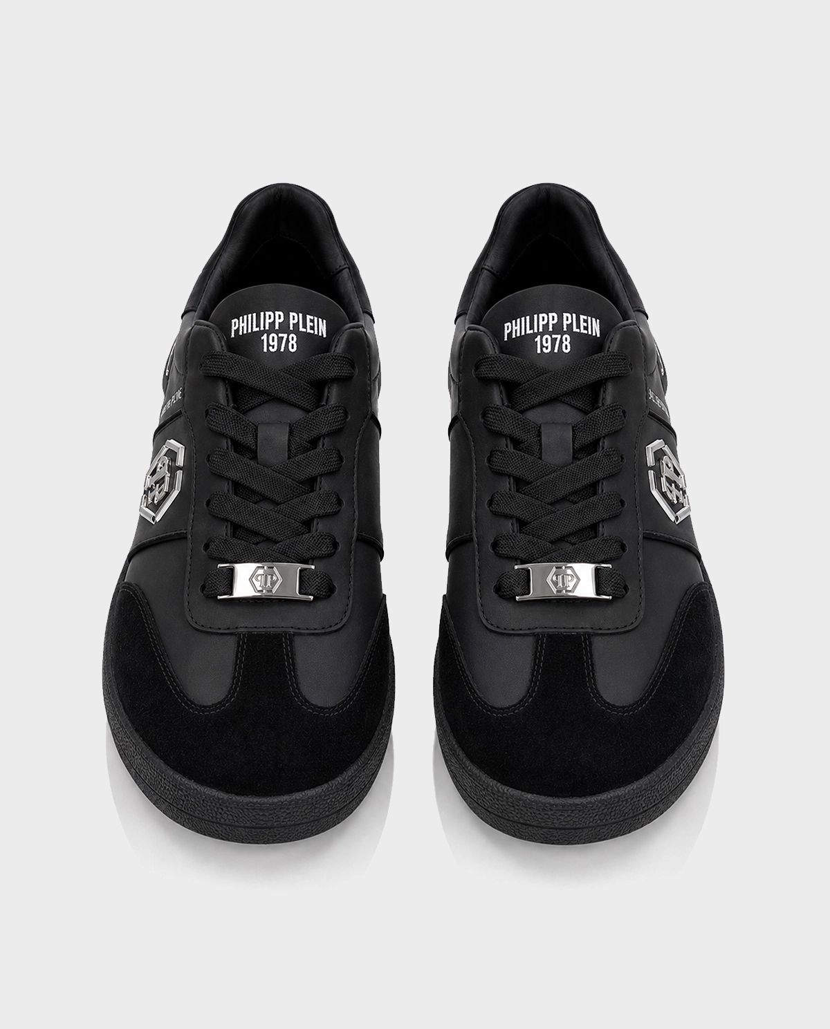 Czarne sneakersy Retro Hustle Bicolor - Image #3